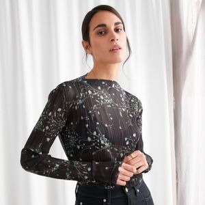 NWT & Other Stories Floral Top